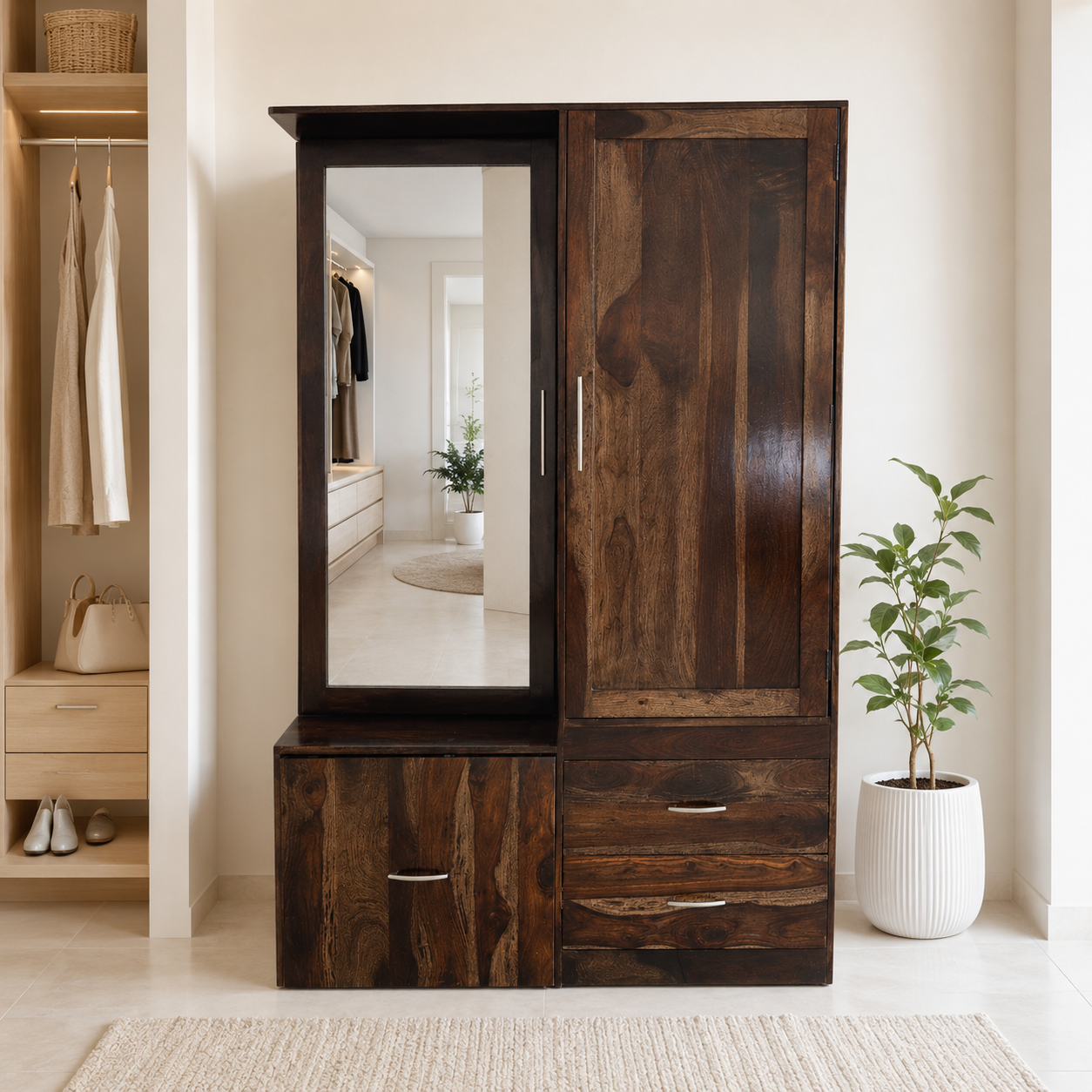 Wooden Wardrobe